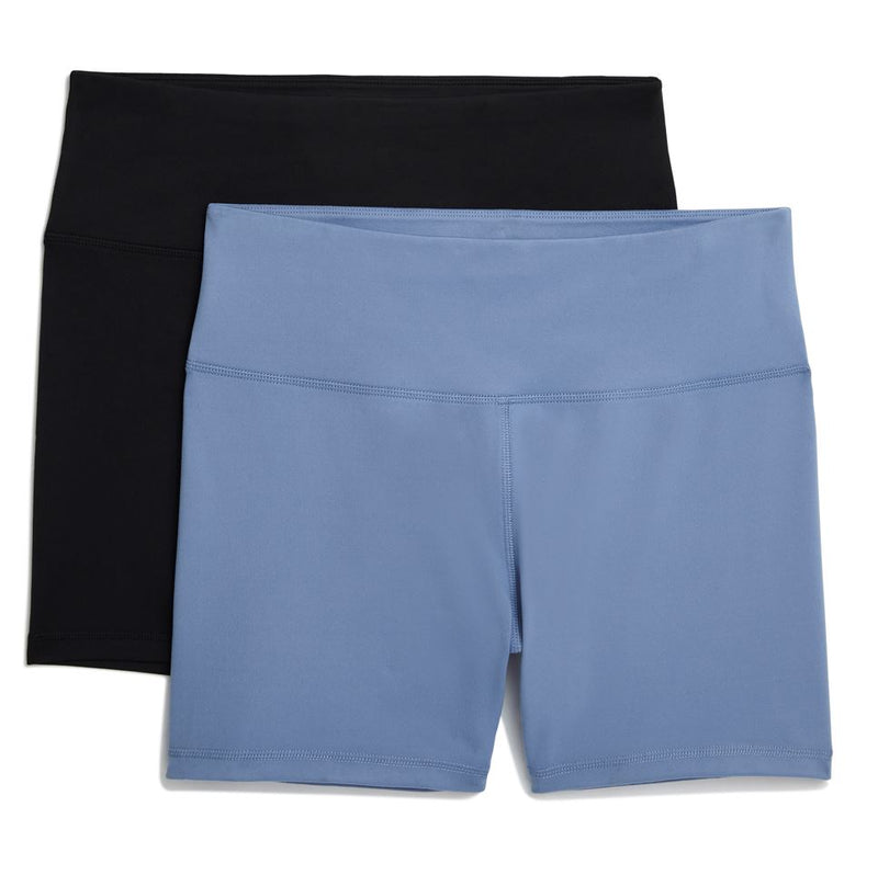 Jockey Womens Performance High Waist Biker Shorts - 2 Pk