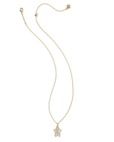 Kendra Scott Ada White Star Short Pendant Necklace