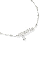 Kendra Scott Mama Crystal Delicate Bracelet - Silver-Plated