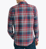 Nautica Mens Sustainably Crafted Plaid Long Sleeve Shirt