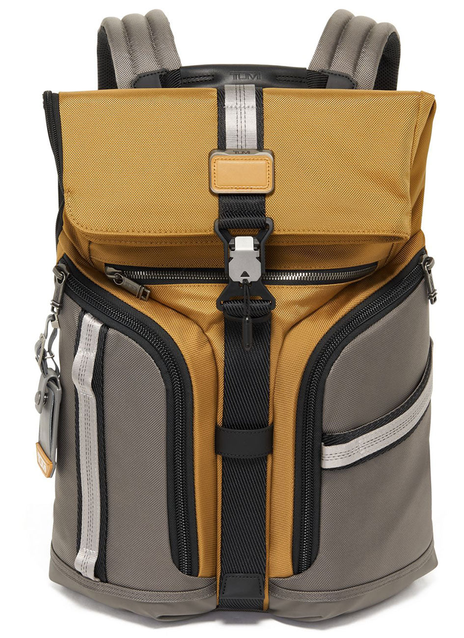 tumi 232388d bravo london roll top backpack TUMI Alpha Bravo Logistic Flap Lid Backpack – ShopCGX