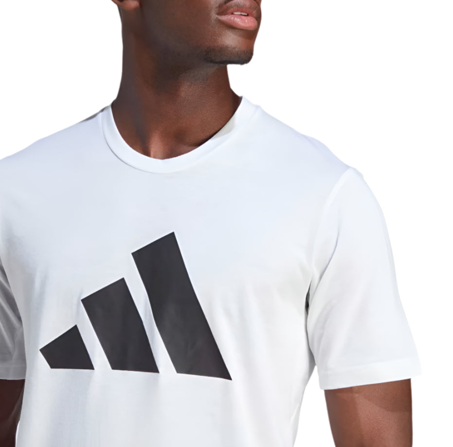 adidas Mens Train Essentials Feelready Logo Training Short Sleeve T-Shirt