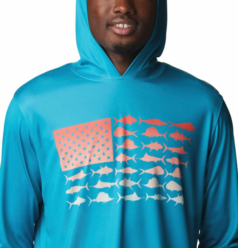 Columbia Mens PFG Terminal Tackle Pullover Hoodie