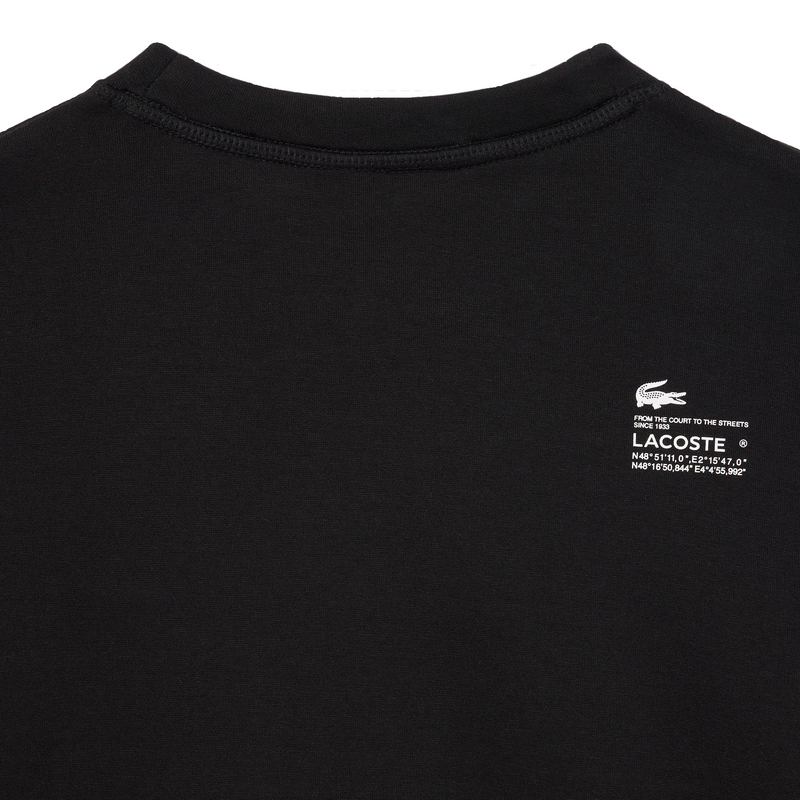 Lacoste Womens Oversized Cotton Sweatshirt