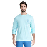 IZOD Mens Graphic Long Sleeve T-Shirt