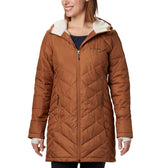 Columbia Womens Heavenly Long Hooded Full Zip Jacket
