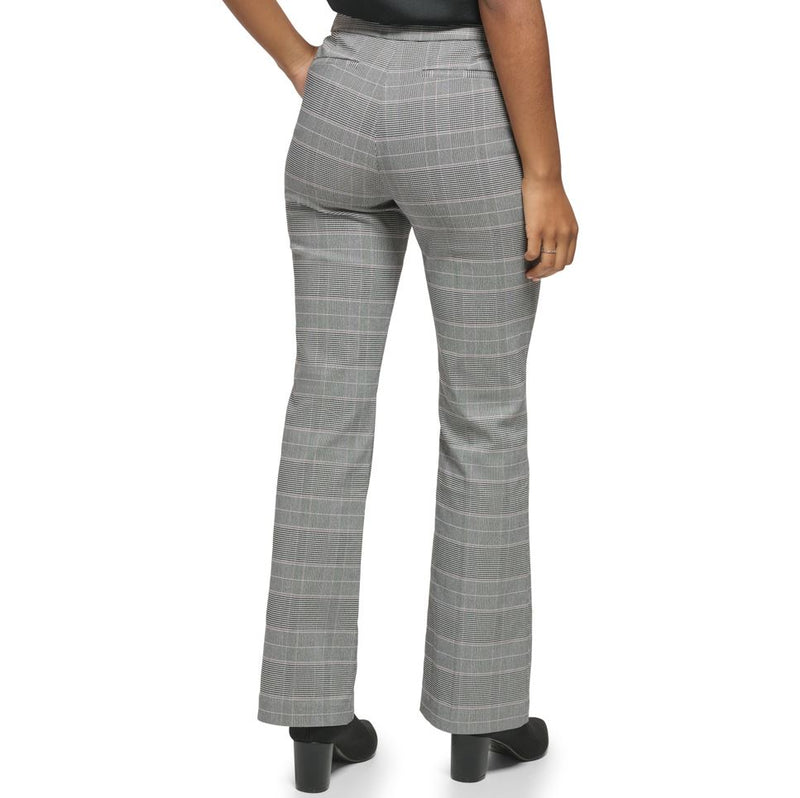 Calvin Klein Womens Plaid Trouser Pants
