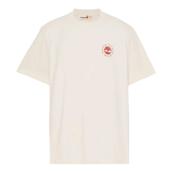 Timberland Mens Washed Boot Lab Back Short Sleeve T-Shirt