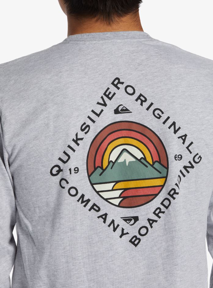 Quiksilver Mens Scenic View Long Sleeve T-Shirt