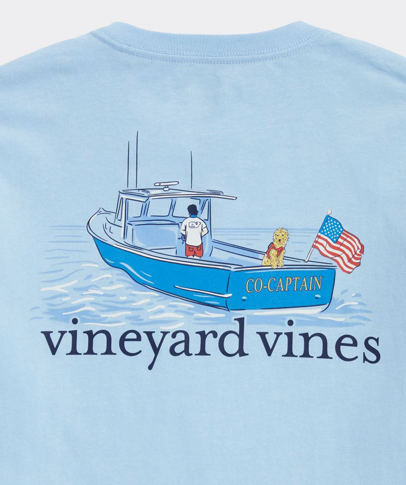 vineyard Vines Mens Doodle Co-Captain Long Sleeve T-Shirt