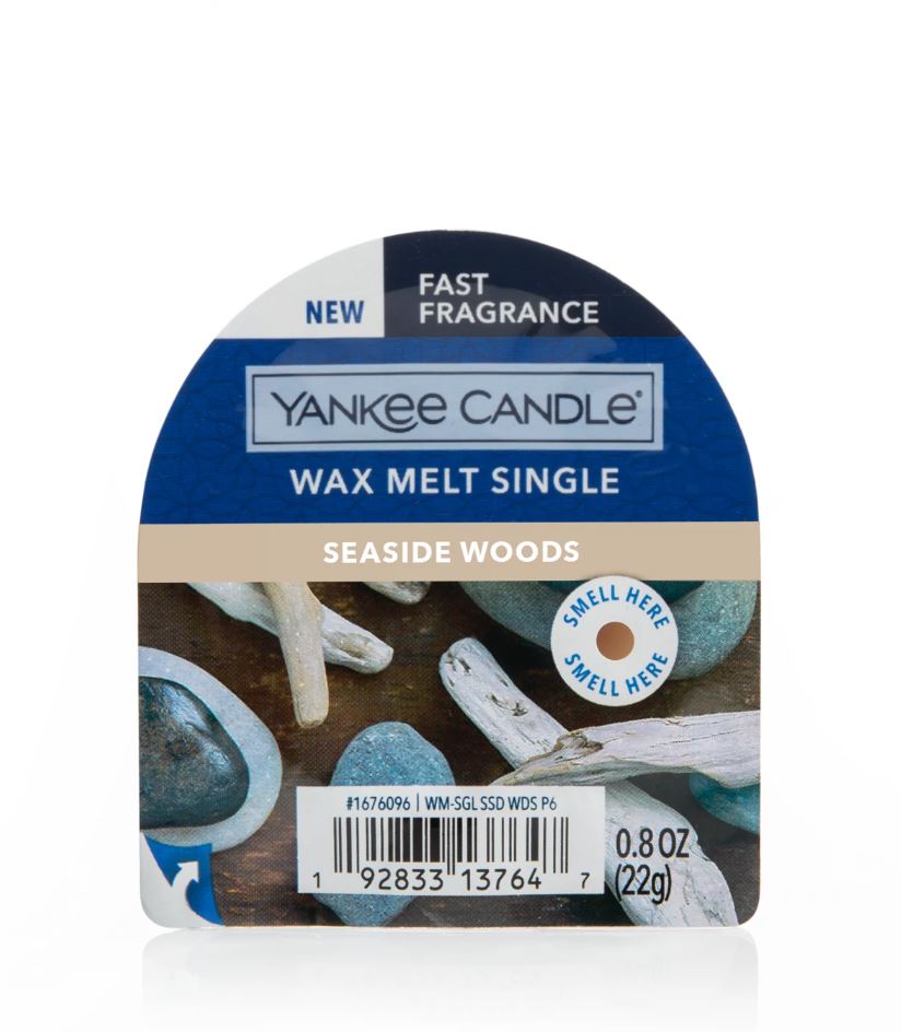 Yankee Candle Wax Single Melt - Seaside Woods