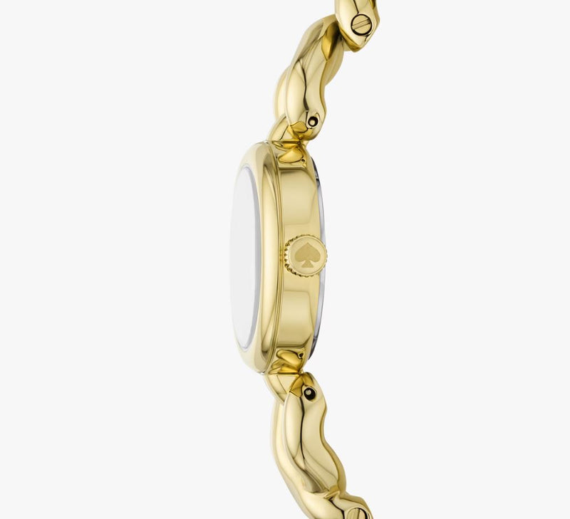 Kate Spade Monroe Braid Twist Gold-Tone Watch