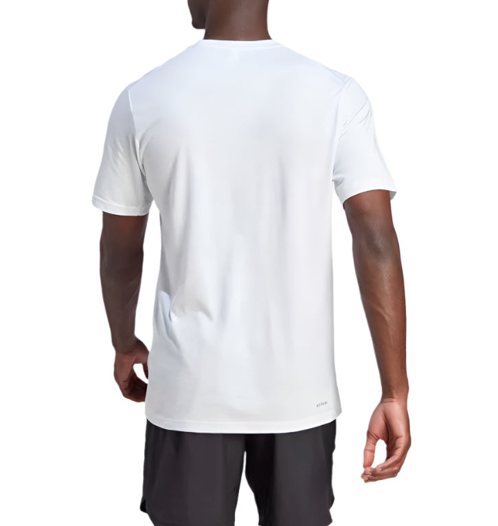 adidas Mens Train Essentials Feelready Logo Training Short Sleeve T-Shirt
