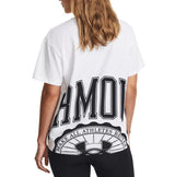 Under Armour Womens Crest Heavy Weight Short Sleeve T-Shirt