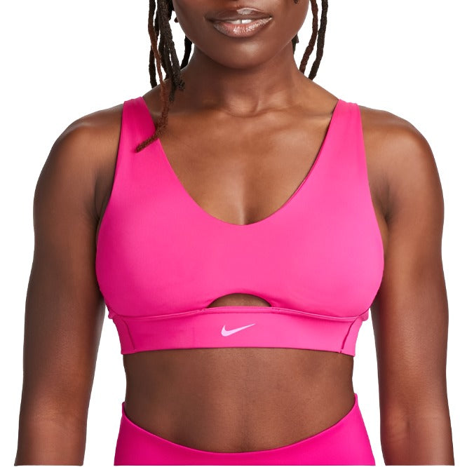 Nike Womens Indy Plunge Cutout Sports Bra