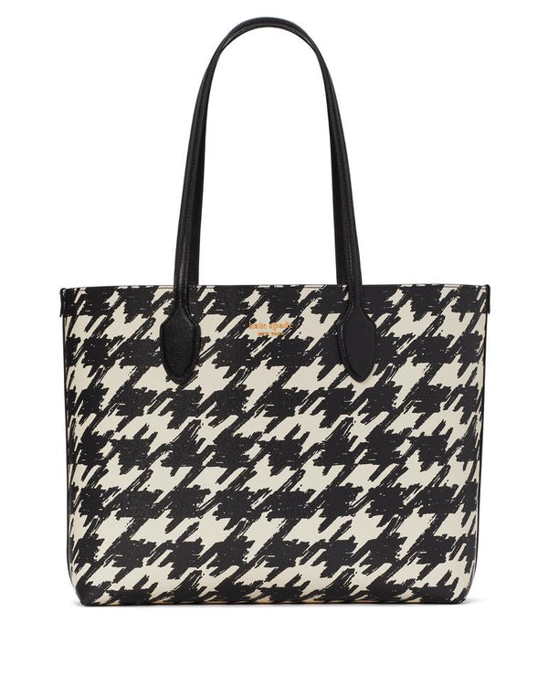 Kate Spade Bleecker Houndstooth Tote Handbag