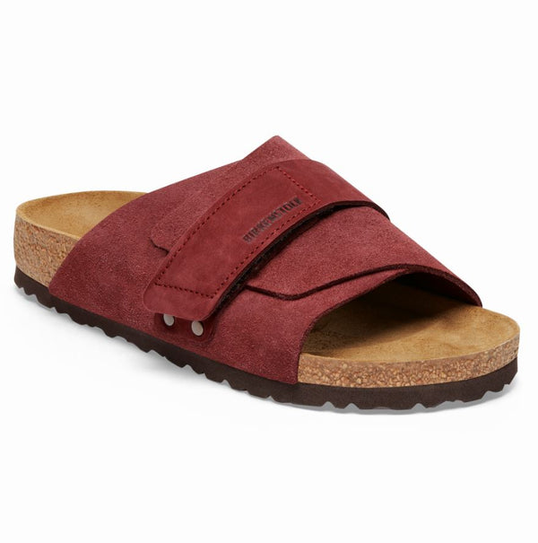 Birkenstock Kyoto Narrow Nubuck Suede Leather Sandals - Regular/Wide