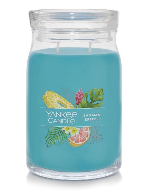 Yankee Candle Signature Large Jar Candle - Bahama Breeze