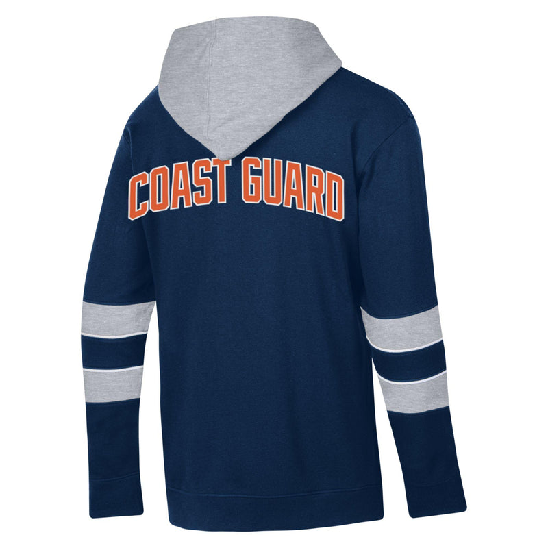 Coast Guard Champion Mens Superfan Fleece Hoodie Sweatshirt