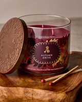 Bath & Body Works 3-Wick Candle - Autumn Drive