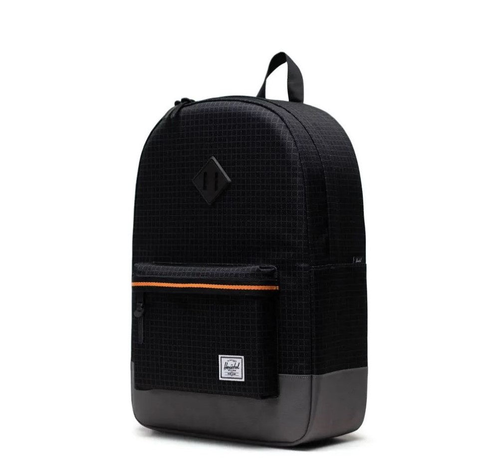 herschel backpack revolve black Heritage Introducing the Herschel Heritage Black Tonal Rucksack Herschel Supply Co. Little America