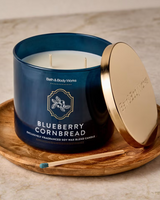 Bath & Body Works 3-Wick Candle - Blueberry Cornbread