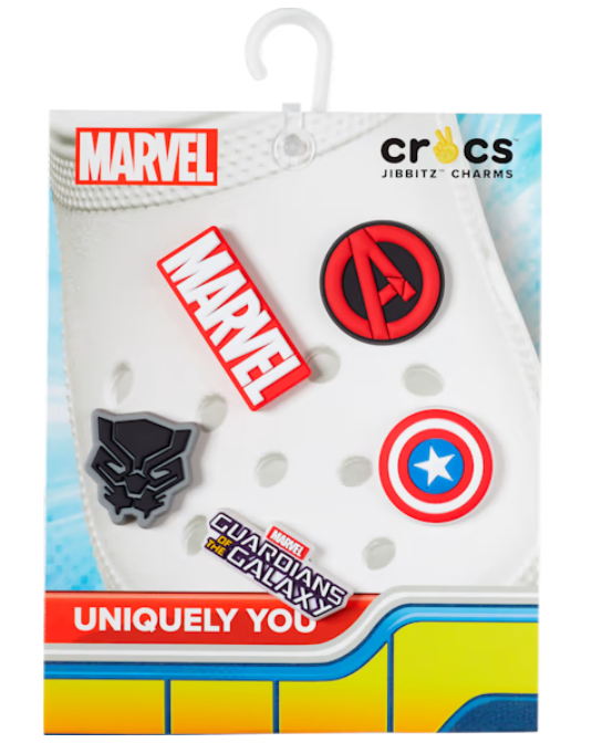 Crocs Marvel Jibbitz Charms - 5 Pack