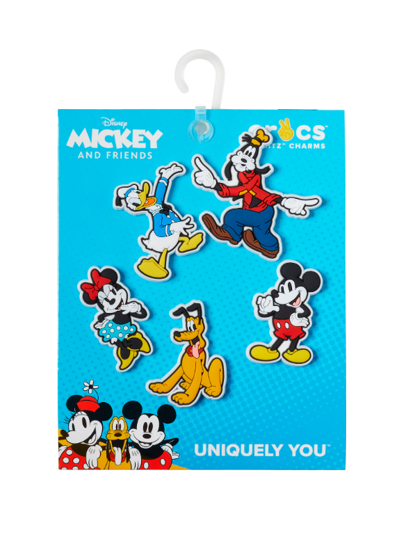 Crocs Disney's Mickey & Friends Jibbitz Charms - 5 Pack