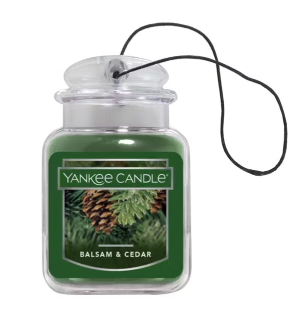 Yankee Candle Balsam & Cedar Car Jar Ultimate Car Freshener