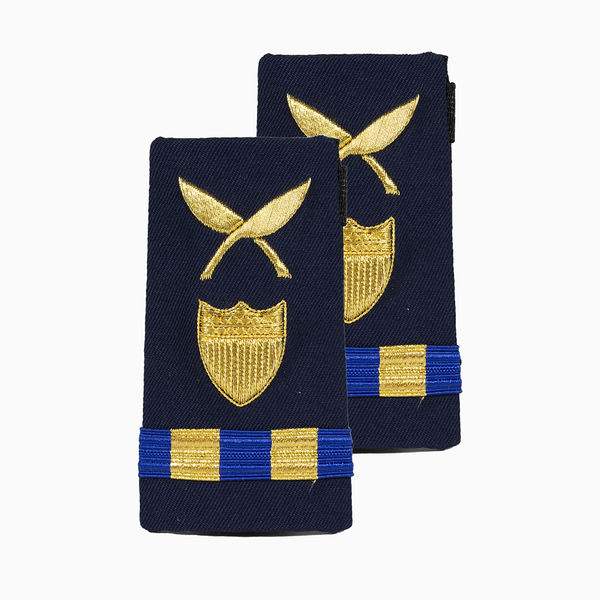 Vanguard Coast Guard Warrant Officer 2 Female Enhanced Shoulder Board: Personnel Administration