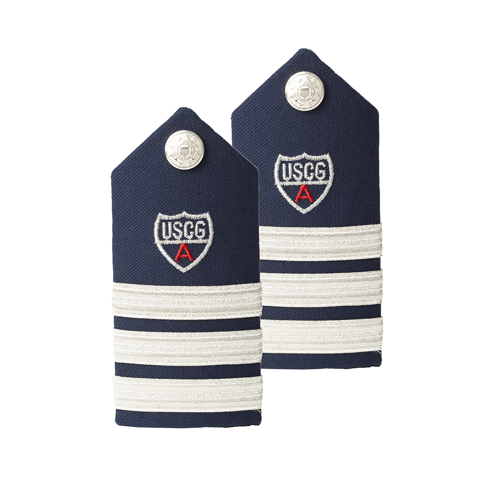 Vanguard CG Aux Hard Shoulder Board Female DVC & NA (3 Stripes & Red "A")