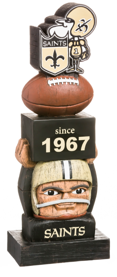 Team Sports America New Orleans Saints Vintage Garden Statue