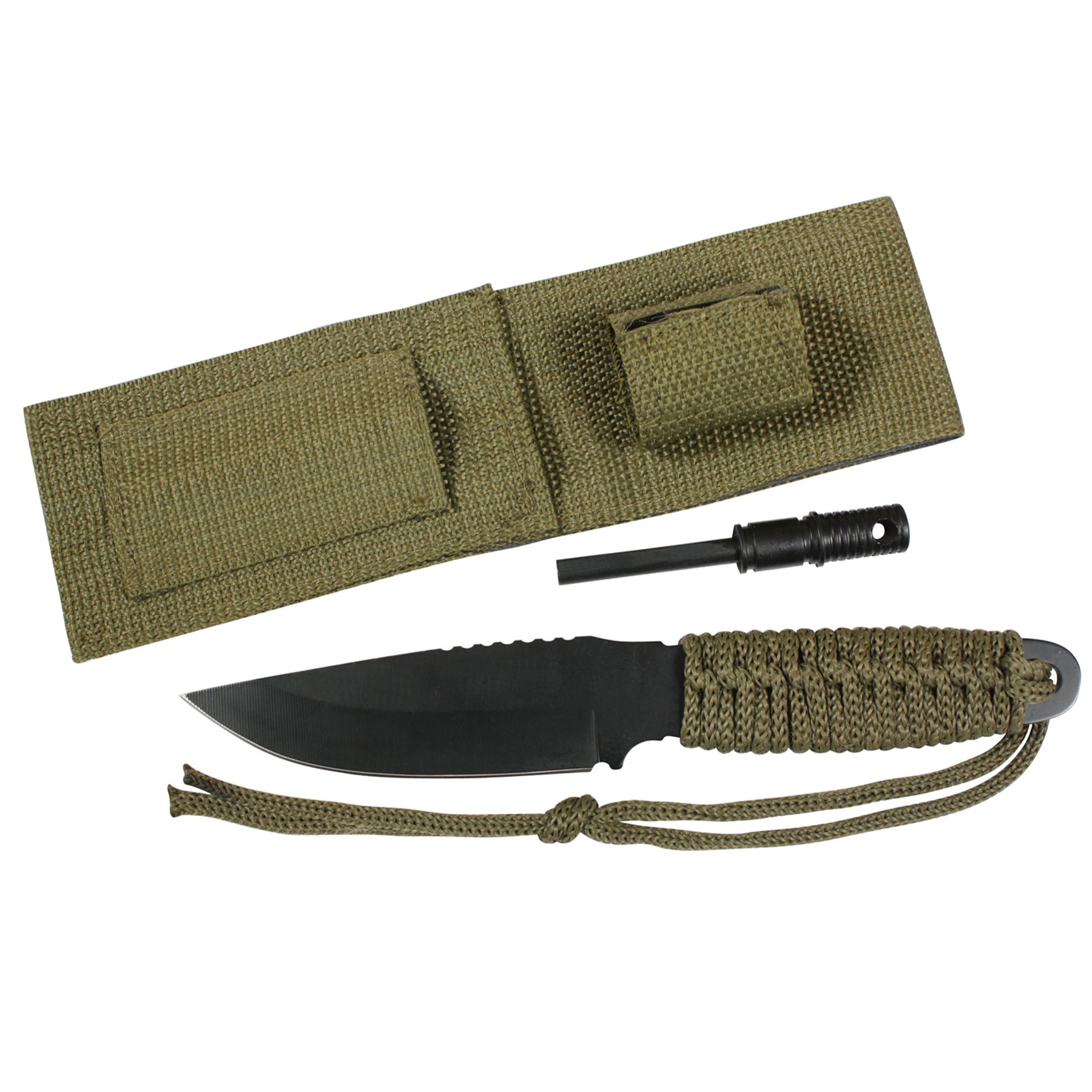 Rothco Paracord Knife With Fire Starter
