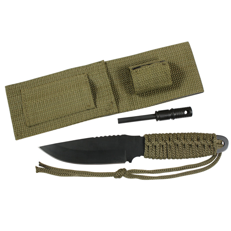 Rothco Paracord Knife With Fire Starter
