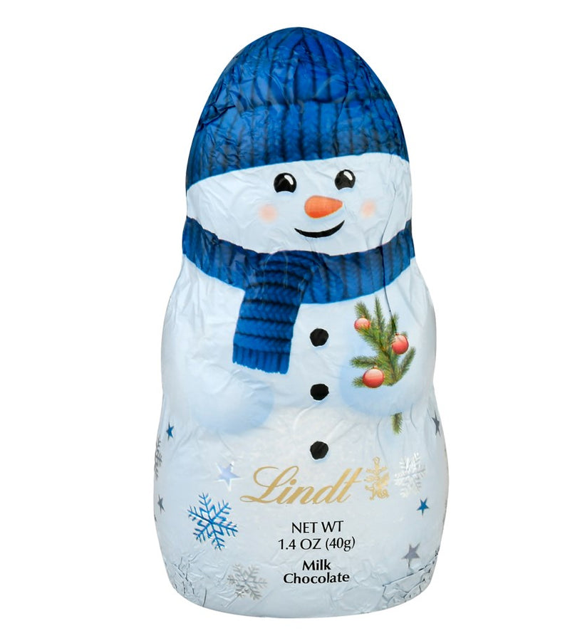 Lindt Snowman Milk Chocolate Candy 1.4 oz.