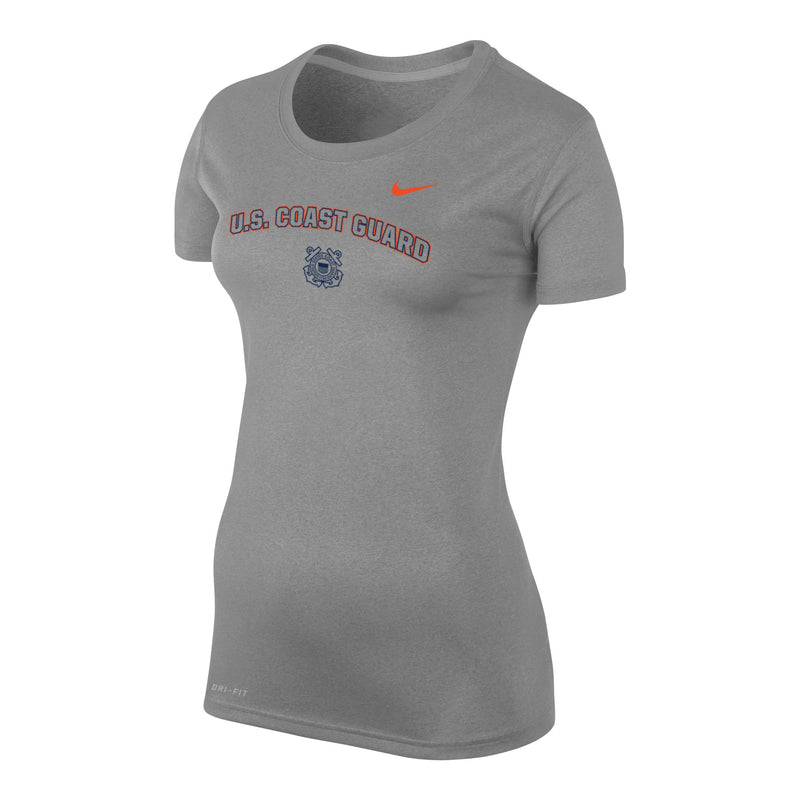 Coast Guard Nike Womens Legend Short Sleeve T-Shirt