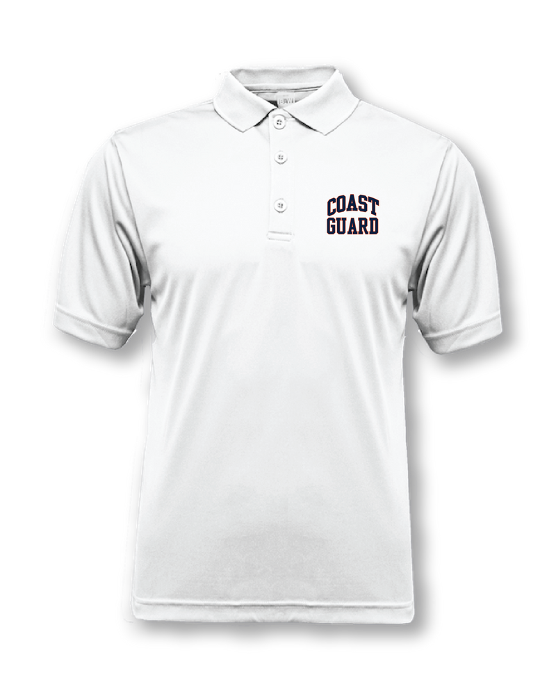 Coast Guard Mens Extreme-Tek Short Sleeve Polo Shirt