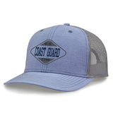 Coast Guard Mens U.S. Coast Guard 1790 Heather Trucker Hat