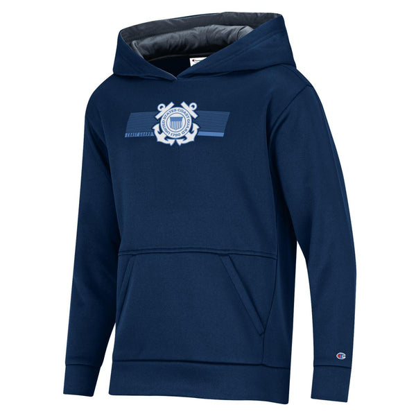 Coast Guard Champion Youth Stadium Pullover Hoodie