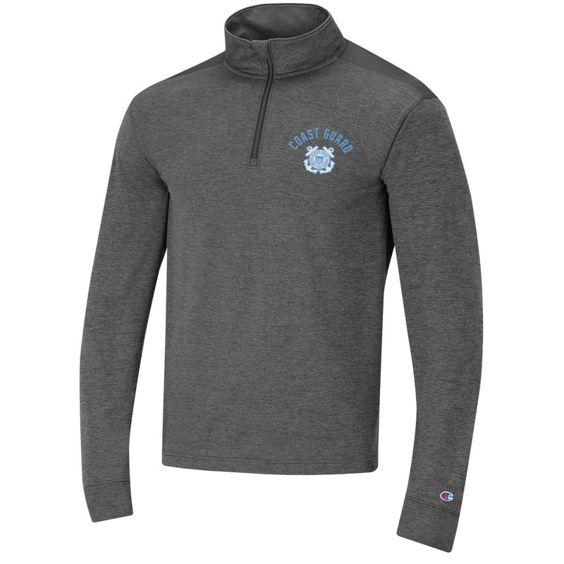 Coast Guard Champion Womens Stadium 1/4 Zip Sweatshirt