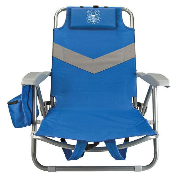 Coast Guard Clearwater Beach Backpack Chair