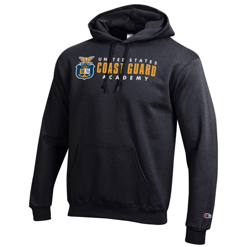 Coast Guard Academy Champion Mens Powerblend Pullover Hoodie Sweatshir ShopCGX