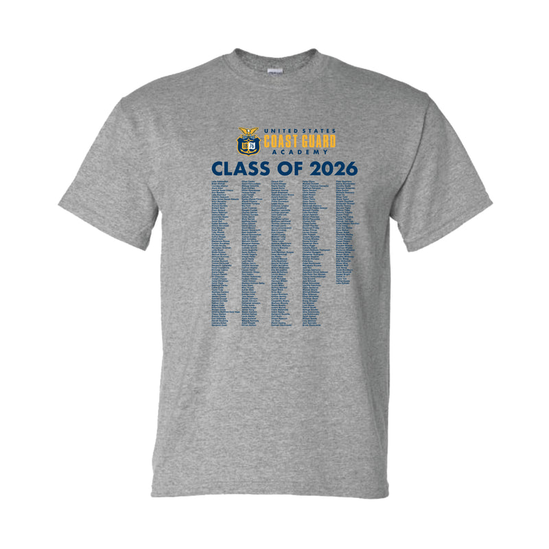 Coast Guard Academy Class of 2026 Short Sleeve T-Shirt