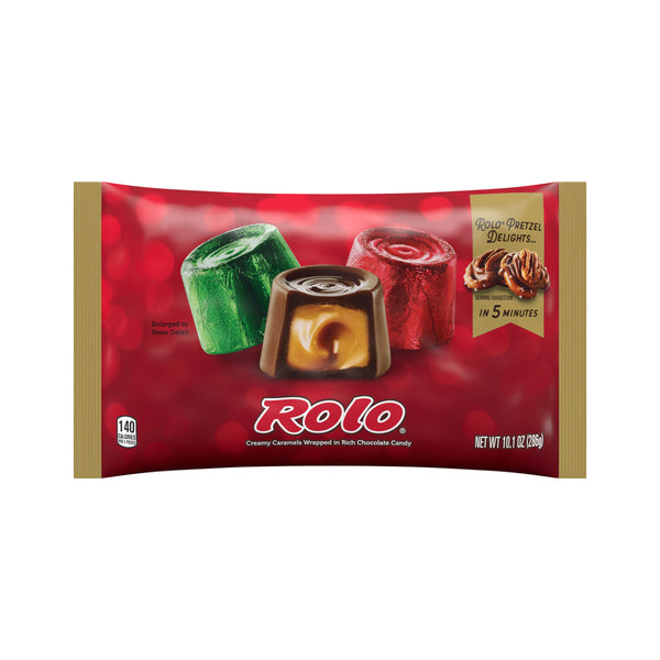 ROLO Creamy Caramels Wrapped In Chocolate Candy 10.1oz