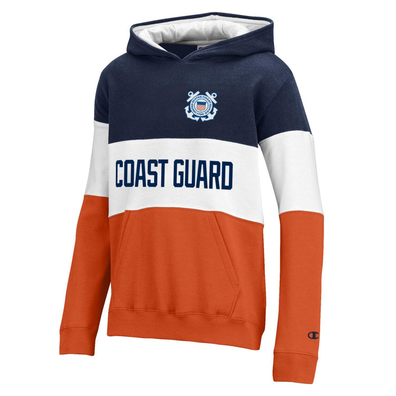 Coast Guard Champion Youth Fleece Hoodie