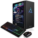 CLX SET Gaming Desktop - Liquid Cooled AMD Ryzen 9 5900X 3.7GHz 12-Core Processor, 32GB DDR4 Memory, GeForce RTX 3090 24GB GDDR6X Graphics, 500GB M.2 NVMe SSD, 4TB HDD, WiFi, Black CLX Edition Sakara ATX Mid-Tower 6 RGB Fans, Windows 11 Home 64-bit