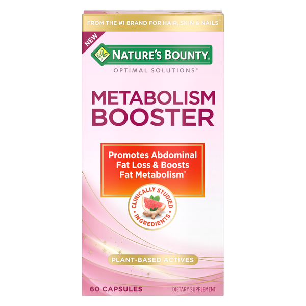 Nature's Bounty Optimal Solutions Metabolism Booster Capsules - 630mc - 60 Count