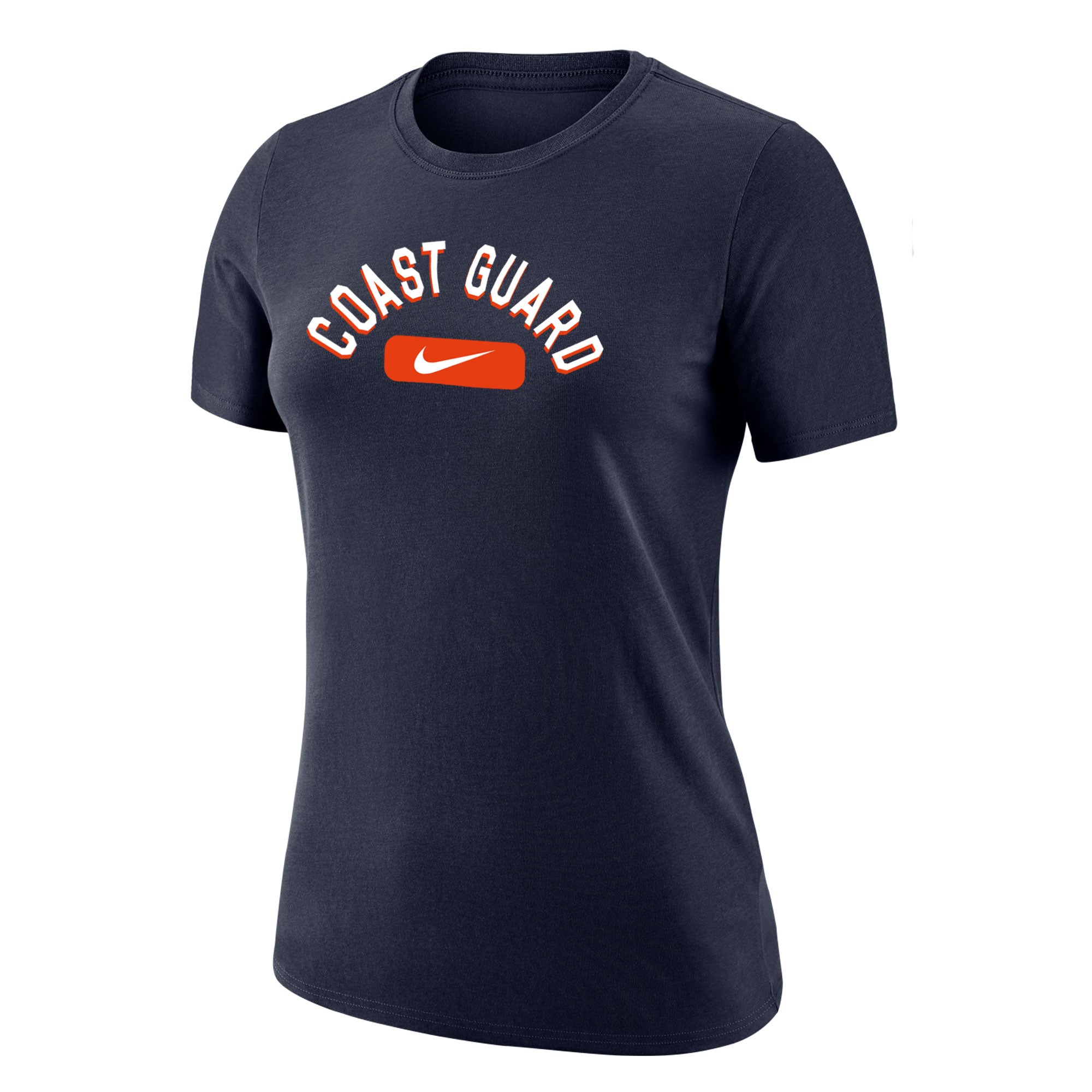 Coast Guard Nike Womens Cotton Short Sleeve T-Shirt