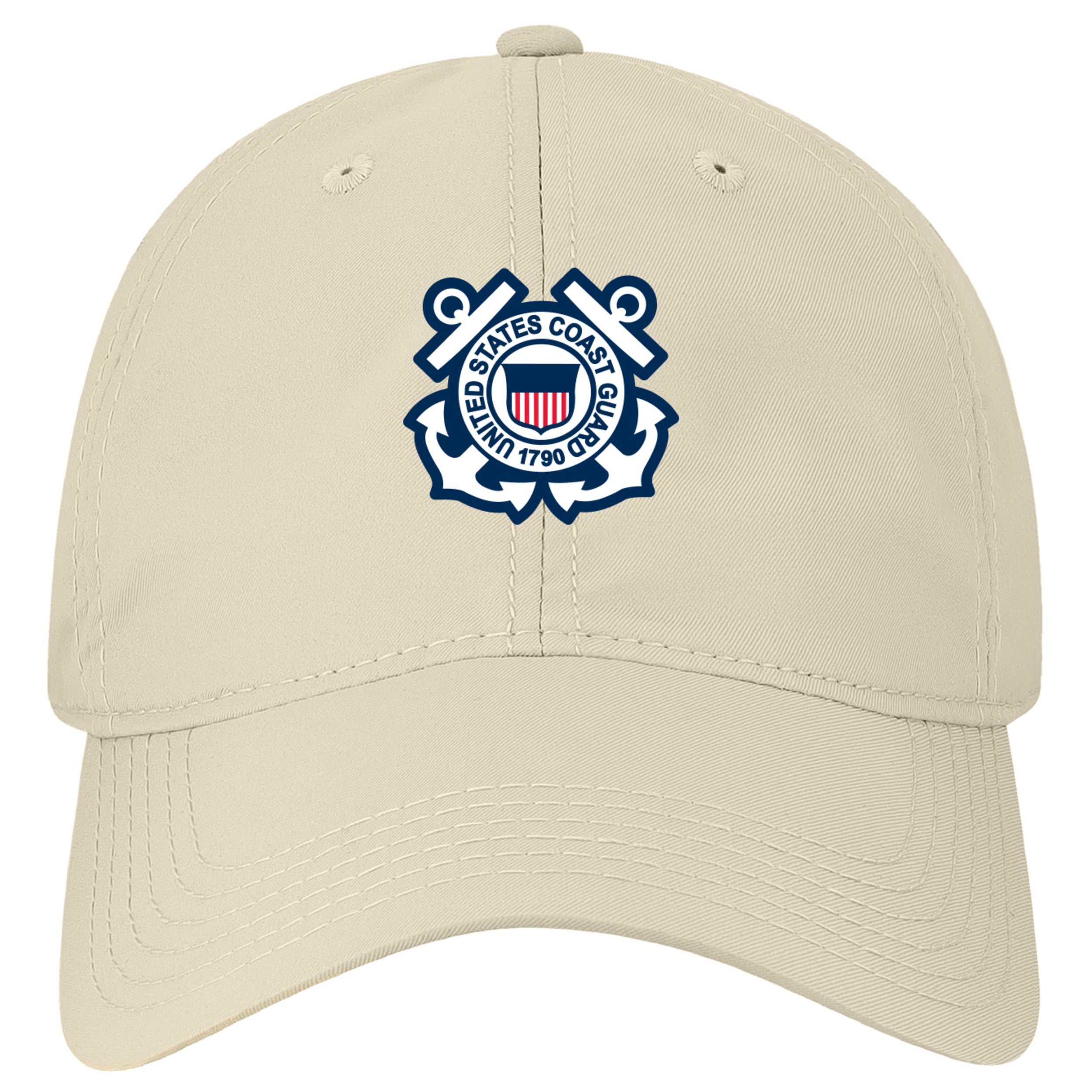 Coast Guard Emblem Cool Fit Adjustable Cap