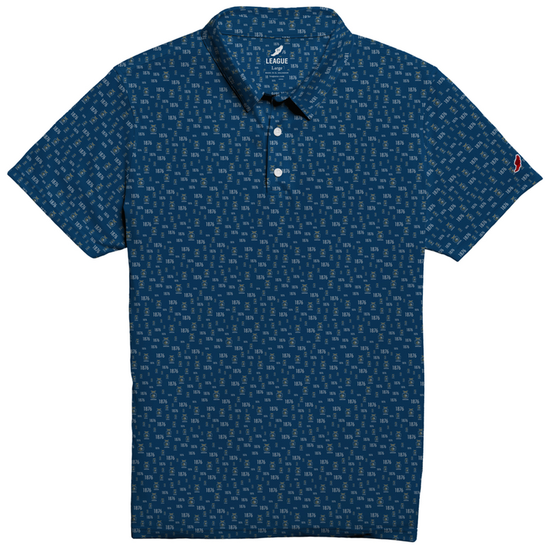 Coast Guard Academy Mens Saturdays Short Sleeve Polo Shirt